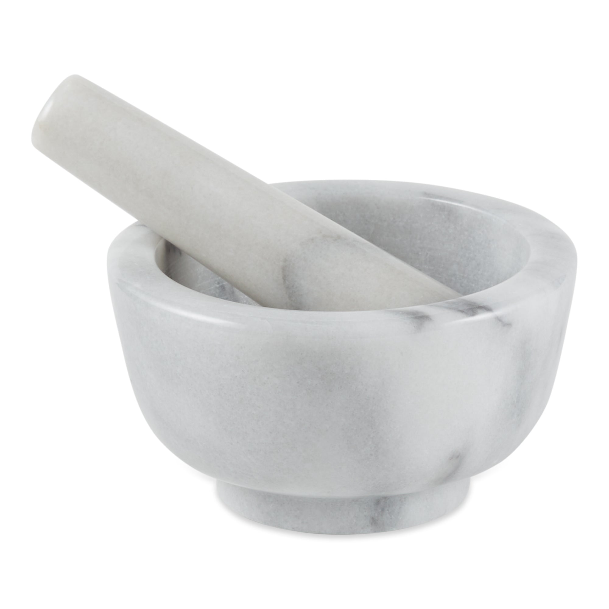 White Marble Mortar and Pestle - Hudson Grace