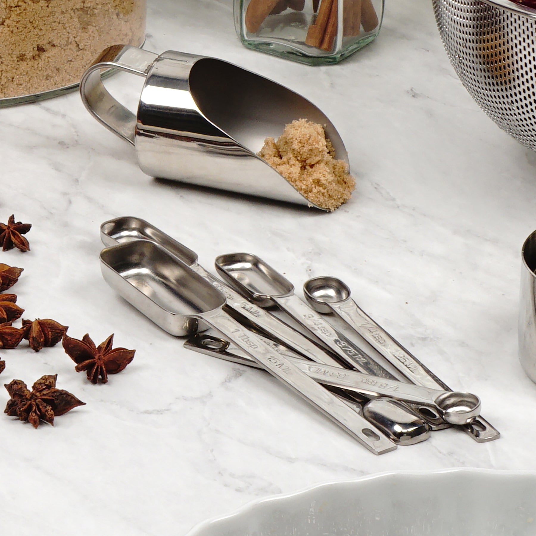 RSVP 6 pc. Measuring Spoons - Kitchen & Company