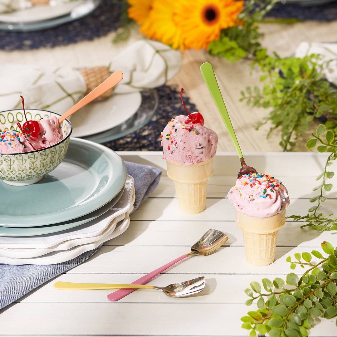 Endurance® Ice Cream Spoons Set Of 4 Mixed Colors – RSVP International