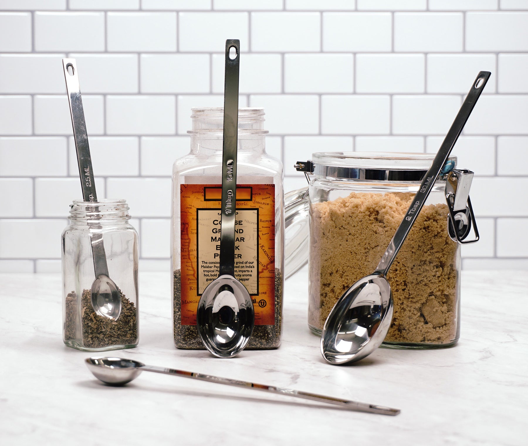 Long Handle Measuring Spoon Set Of 4 – RSVP International