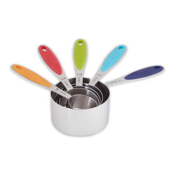 RSVP Stainless Steel Dry Measuring Cups (Set of 7)