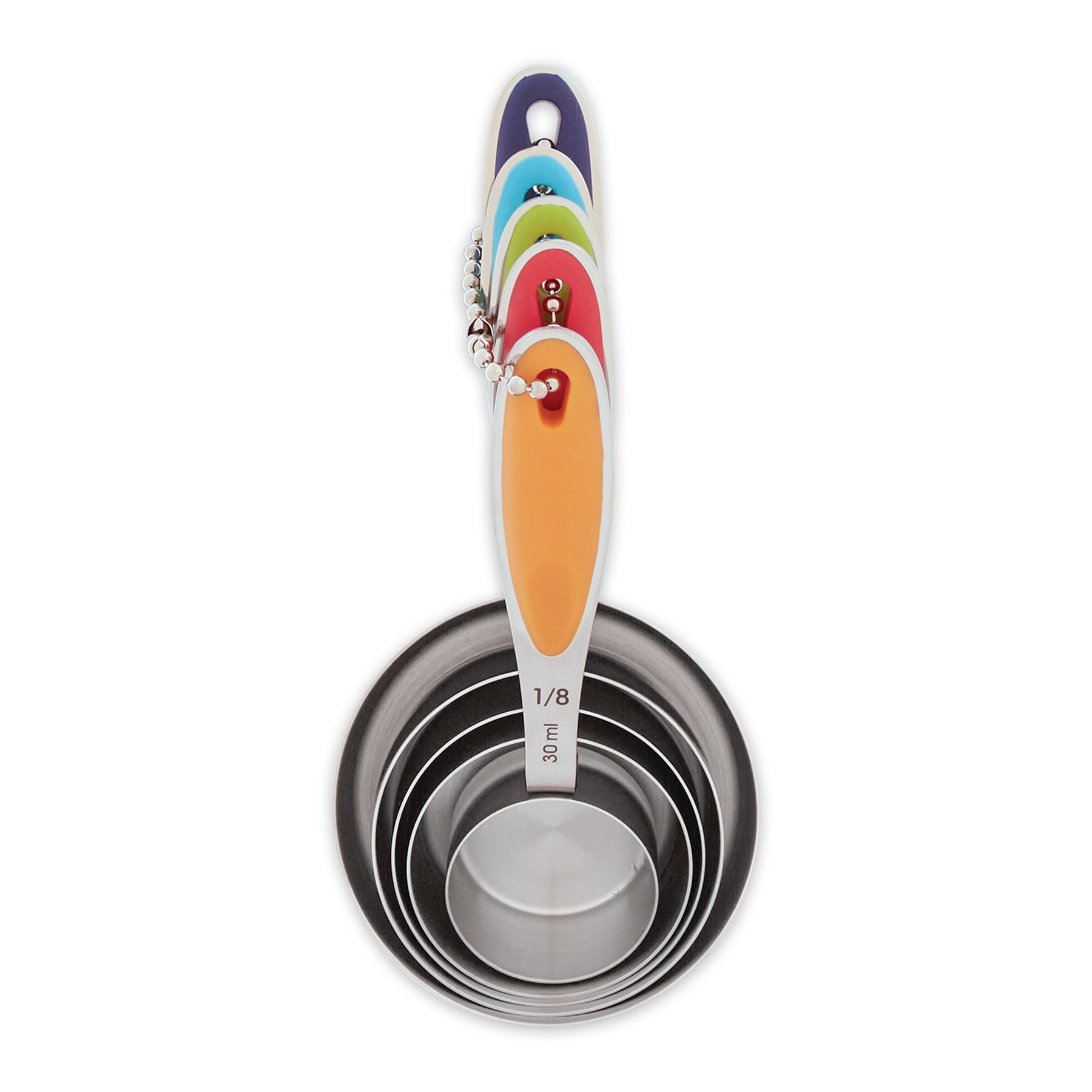 Measuring Spoon - Color Handle Set Of 5 – RSVP International
