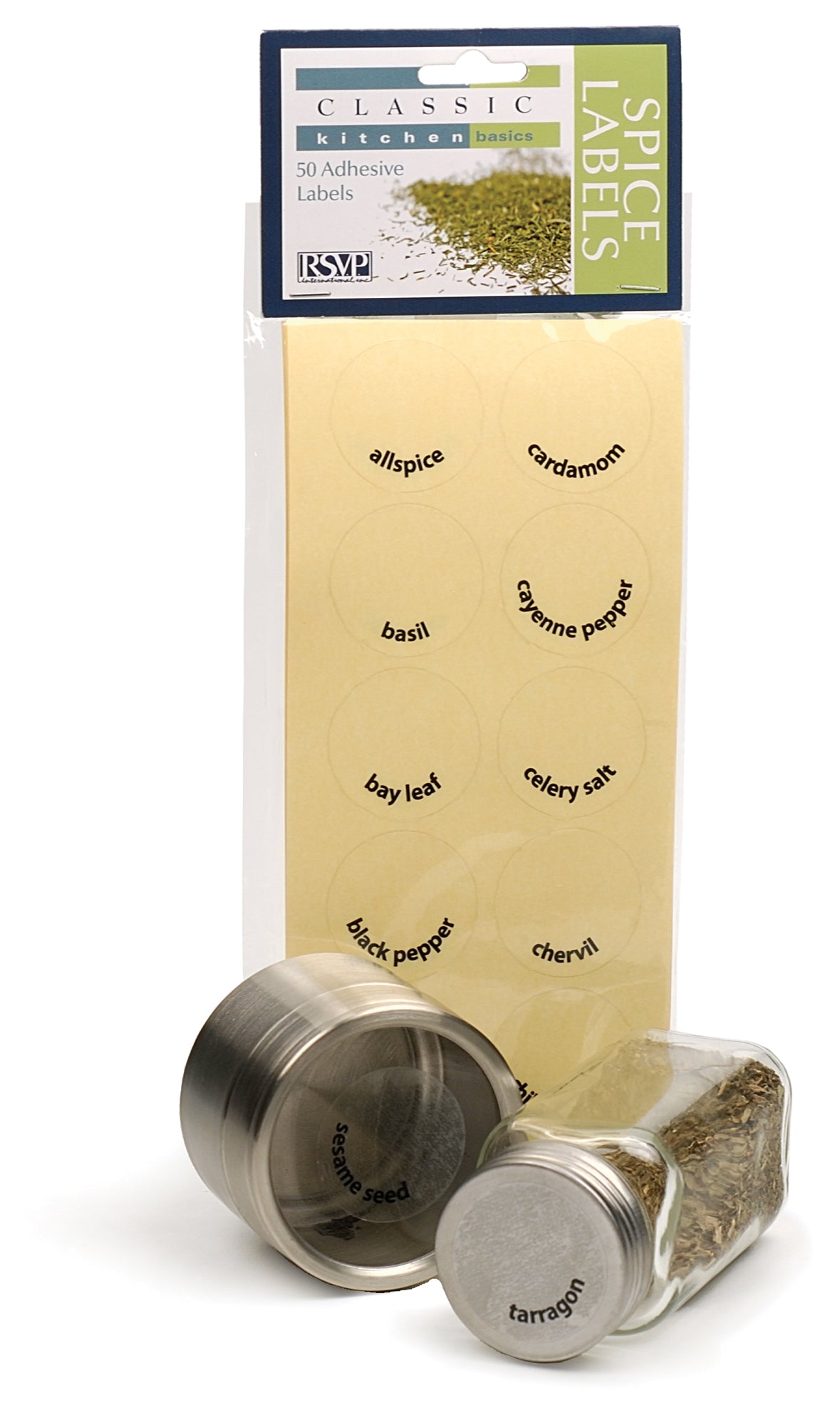 Round Spice Labels – RSVP International