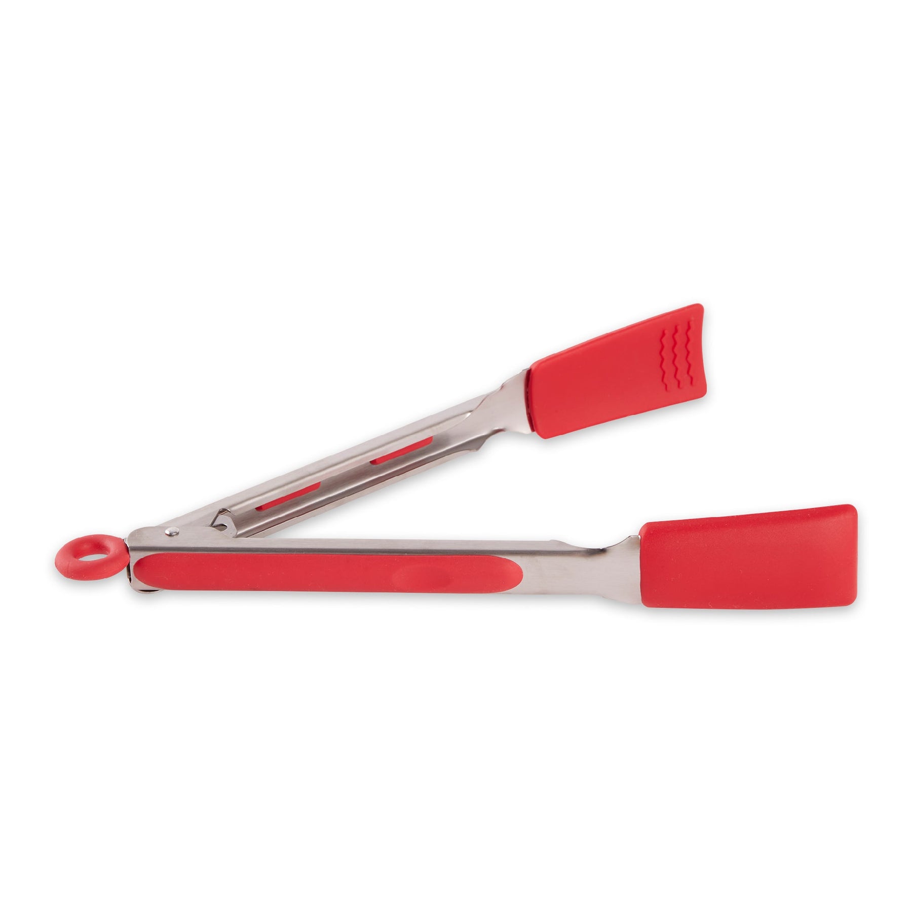 Square Silicone Tip Tongs - 9In - Red – RSVP International