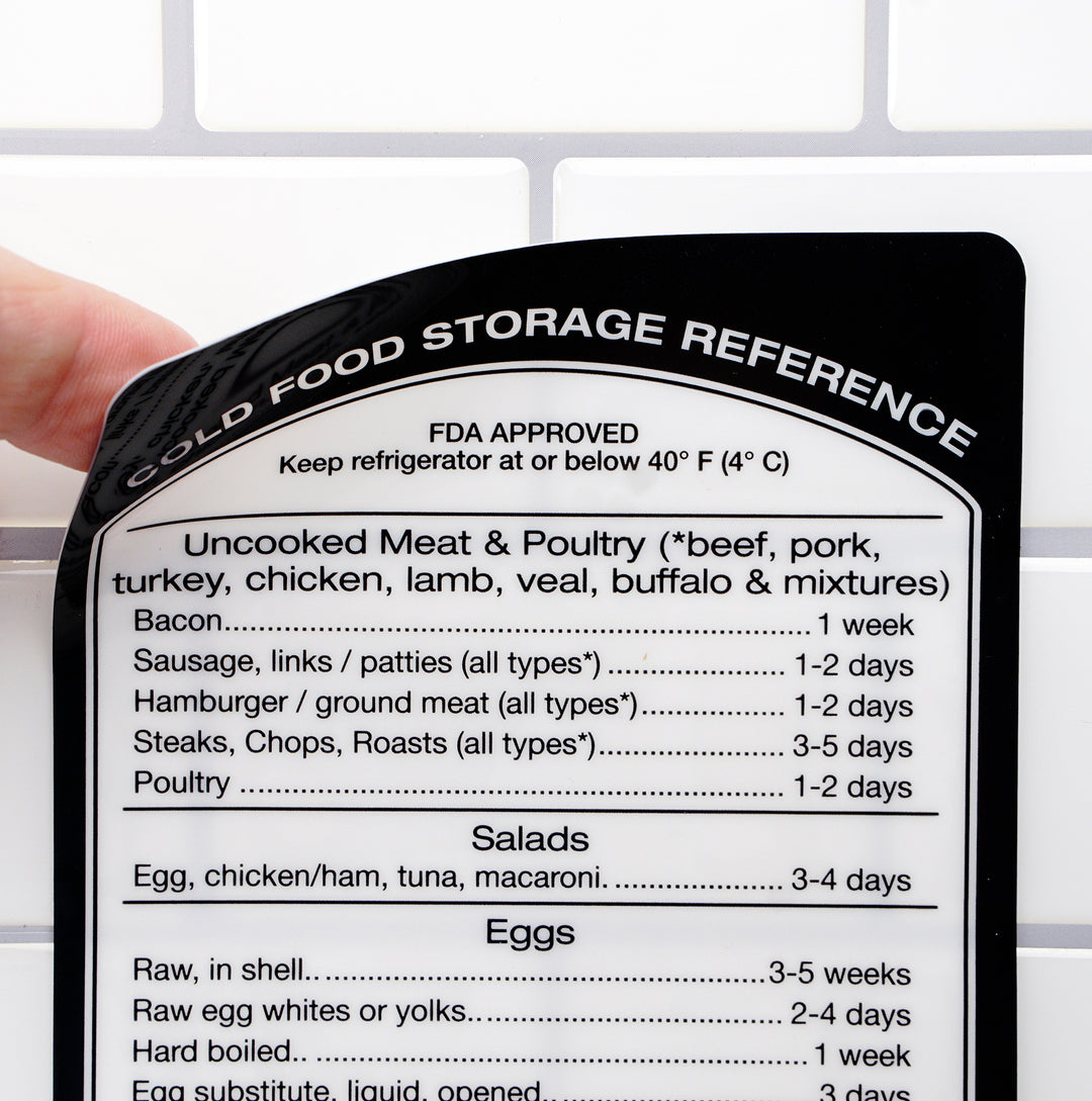 Removable Cold Storage Label – RSVP International